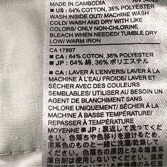 Banana Republic mint green patterned shorts Sz 6 - Picture 5 of 5